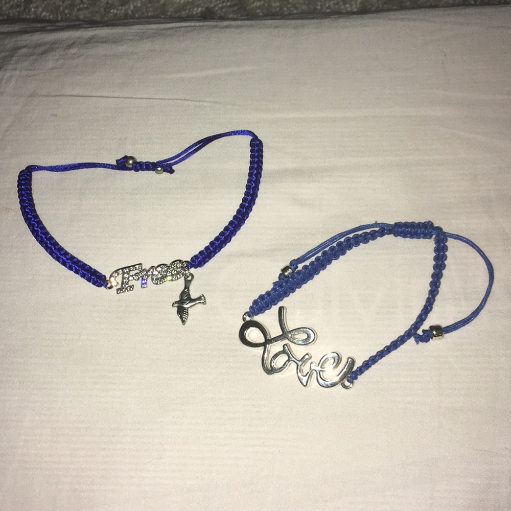two bracelets